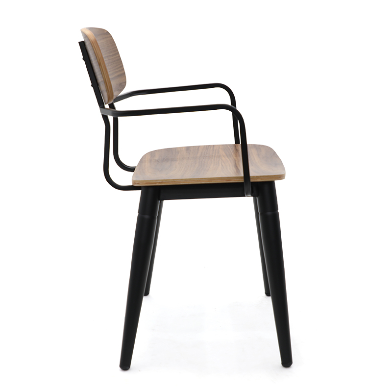 armchair metal dining chair