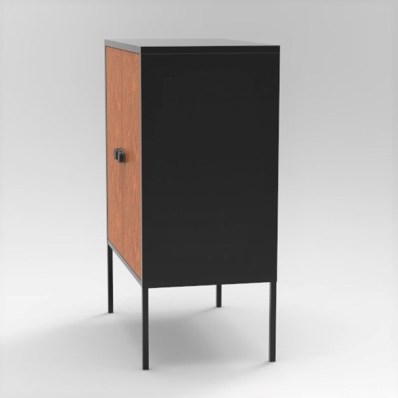 https://www.goldapplefurniture.com/modern-black-steel-storage-cabinet-with-double-wood-finish-doors-go-a6060-product/